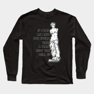 Feminist Aphrodite Long Sleeve T-Shirt